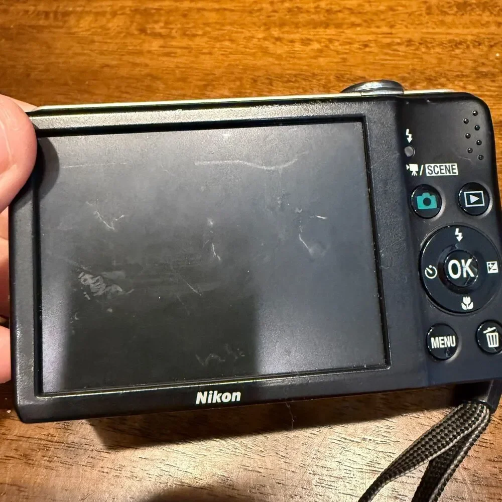 Nikon COOLPIX L22 12.0MP Digital Camera -Champagne silver- tested read condition